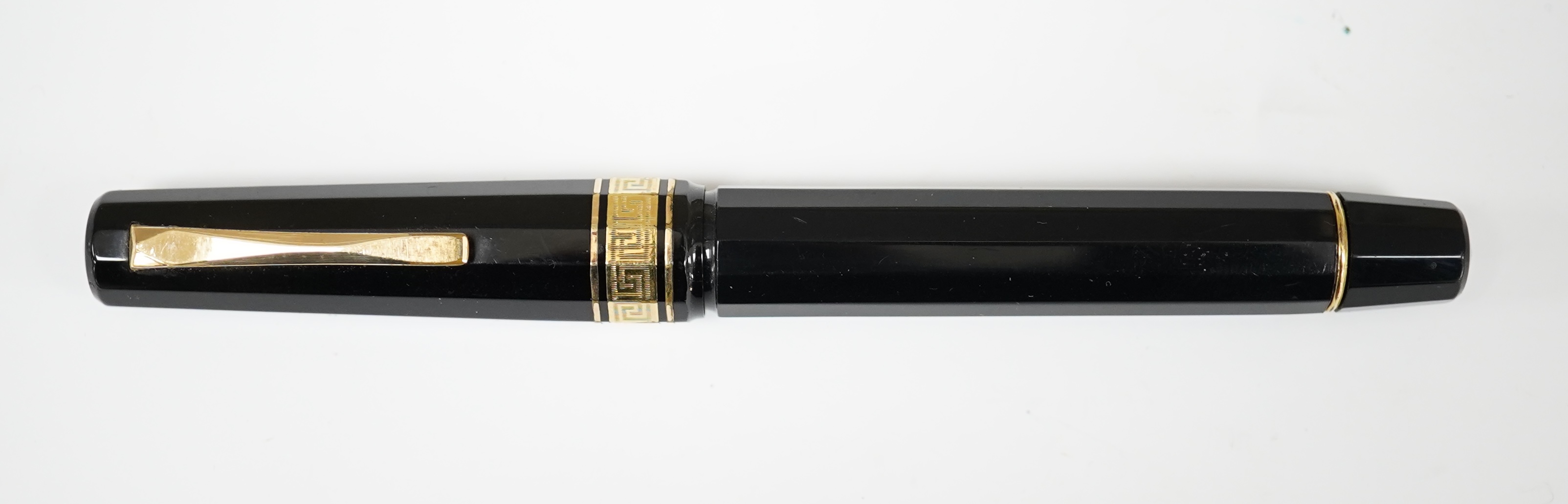 A vintage Omas Extra Piston Filler with 14ct. Omas nib
